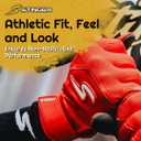Stinger Sports Traditional Short Cuff Batting Gloves (Sting Squad and Color Crush) - Baseball and Softball Gloves for Adult & Youth - Ultra Soft, Durable, Breathable, Sheepskin Leather (Navy)