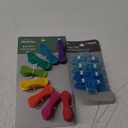 Culinary Elements Bag Clips, 8 count - Fairway Aand 4 pcs Blue Bag Clips 