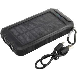 BoxWave Universal Solar Rejuva PowerPack (10000mAh) (15W), Solar Powered Backup Power Bank 10000mAh - Jet Black, Power Bank for Smartphones and Tablets BoxWave Universal Solar Rejuva PowerPack (10000mAh) (15W), Solar Powered Backup Power Bank 10000mAh - Jet Black, Power Bank for Smartphones and Tablets