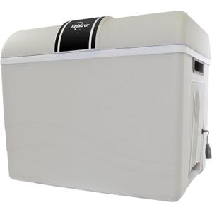Koolatron 12V Iceless Cooler & Warmer  Portable 45 Qt Electric Cooler for Car, Truck, Camper, Boat, Hard Sided Mini Fridge for Camping, Picnic, Travel, Lunch, Food, Drinks, Bedroom, Office, Dorm