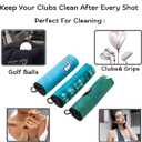 Artpreti Funny Golf Towel, Printed Golf Towels for Golf Bags with Clip, Golf Gift for Men Husband Boyfriend Dad, Birthday Gifts for Fan - Tap Tap Taparoo