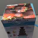 Nostalgia 4 Tier Electric Chocolate Fondue Fountain Machine for Parties  Melts Cheese, Queso, Candy, and Liqueur  Dip Strawberries, Apple Wedges, Vegetables, and More  32Ounce  Aqua