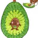 Snuffle Mat for Dogs Avocado Pal, X-Large 21.5" x 15", Enrichment Toy Slow Feeder, Puppy Toys to Keep Them Busy, Machine Washable, for All Dog Sizes