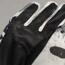 Ski Gloves - Waterproof Winter Snowboarding Gloves for Men & Women, Touchscreen Compatible, Warm Below -30F (Large, White)