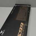 AULA 99 Key Keyboard, Wireless Gaming Keyboard Bluetooth Computer Keyboards Creamy Cute with Number Pad RGB Backlit Tri-Mode BT/2.4GHz/USB-C - Pink