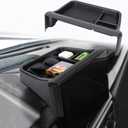 Center Console Dashboard Organizer Compatible with 2024 2025 2026 Toyota Tacoma / 2025 2026 4Runner Dash Organizer Tray Behind Screen Dashboard Interior Accessories(Only for 14-inch Screen)