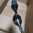 Front Left CV Axle Shaft for Ford Focus 2000-2011, for Ford Focus 2000-2001-Manual Trans Only; for Ford Focus 2004-2011-Automatic Trans Only, Driver Side CV Joint Shaft, Replace for 66-2143, 1 pack