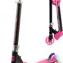 Scooter for Kids Ages 6-12 - CORE Foldy Kids Scooter, Kick Scooter, 2 Wheel Light-Up LED, Easy Folding Scooter, 3 Adjustable Height Handlebar, Pro Deck, Boys Scooter & Girls Scooter
