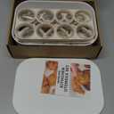 Ravioli Maker Press, Ravioli Press Mold Set - Round, Heart, Square Ravioli Stamp Maker Cutter with Wood Rolling Pin, 2.6" Empanada Maker Press Kit and Ravioli Wheel 3 PCS