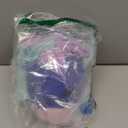 Dog Snuffle Ball-Interactive Puzzle Dog Toys Encourage Natural Foraging Skills Slow Feeder for Training and Stress Relief, Cloth Strip Hiding Food Chew Toys for Any Size Dogs (Pink Blue)