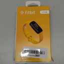 Fitbit Inspire 3 Health &-Fitness-Tracker with Stress Management, Workout Intensity, Sleep Tracking, 24/7 Heart Rate and more, Morning Glow/Black, One Size (S & L Bands Included)