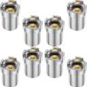 8Pcs 510 Thread Adapter, CBD Adapter, Thread Screw Converter, 510 Adapter Connector Suitable for Connecting Soldering Irons for Circuit Board Repair