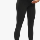 Butterluxe Maternity Leggings 25" - Over The Belly Buttery Soft Workout Activewear Yoga Womens Pregnancy Pants XL