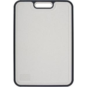 US Double Sided Cutting Board Kitchen Chopping Board Sturdy Stainless Steel and PP Cutting Board with Grinding Area Meat Cutting Board Dishwasher Safe for Cutting Raw and Cooked Meat(1)