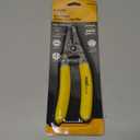 KATA 7 Inch Wire Stripper, Wire Cutter, Stripping/Cutting Tool for 6-12 AWG Stranded Wire and Shearing 8-32 Screws, Multi-function Electrician Stripper/Crimper Plier for Cable Stripping Cutting