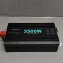 3500W Pure Sine Wave Inverter 24V DC to 120V AC for RV, Truck, Home, Off-Grid, Solar Power Inverter with 3 AC Outlet, 30W Type-C, 5V/3.1A USB, Hardwire Port, 15FT Remote Control, Surge 7000W