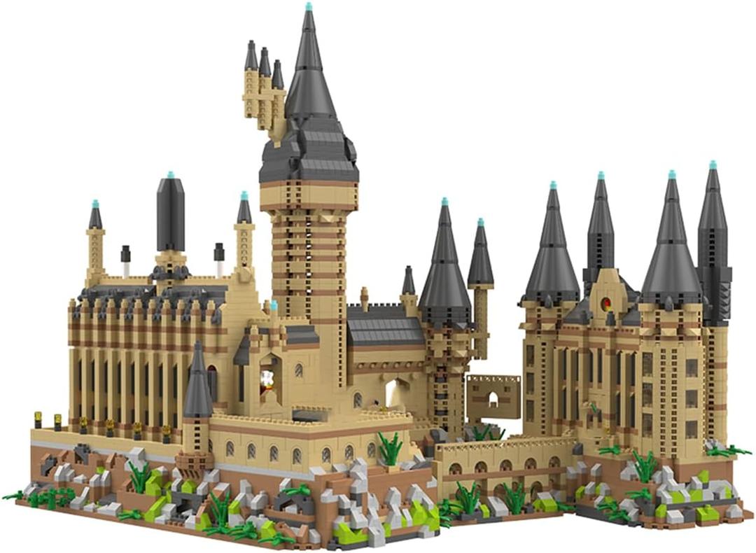 BDYDT Architecture Set Harry Castle Micro Building Blocks Set5400PCS - Architectural Model Toys Gifts for Kid and Adult