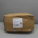 Amazon Basics Soft, Lightweight King Size Comforter Sets, All-Season Down-Alternative 3-Piece Bedding Set, Pinch Pleat Design, Navy Blue