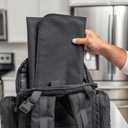 Dad Diaper Bag - Molle-Style Military Diaper Backpack Made of Rugged 900D Waterproof Polyester with Wider Extra-Long Straps, Pouch for Dirty Diapers, Baby Wipes Dispenser & Insulated Bottle Pockets
