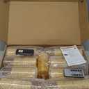 Flameless LED Candles with Timer 9 Pc Flickering Flameless Candles for Romantic Ambiance and Home Decoration Stable Acrylic Shell,with Embedded Star StringBattery Operated CandlesGold