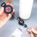 Retractable Spider Keychain