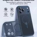 Faiono Magnetic for iPhone 17 Pro Max Case [Full Camera Protection][Military-Grade Protection][Compatible with MagSafe] Shockproof Protective Slim Phone Case for iPhone 17 Pro Max, Midnight Blue