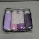 Travel Bottles for Toiletries, Large 6oz Oversize Containers, BPA Free Leak Proof Tubs Refillable Liquid Traveler Accessories with Toiletry Bag for Cometic Shampoo and Lotion Soap (4 Pack)