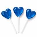 Fruidles 1200-Count Blueberry Lollipops Mini Heart Shaped Delicious Lollipop, Individually Wrapped, 5g Lollipop (EXP 04/21/27)