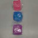 3pack Stress Cube Squishy Stress Balls for Adults Kids Fidget Toy for Your Best Mellow and Chill -Ice Cubes-Square Shape with Filling in Pink Purple Blue (3pcs Cube )