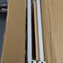 4 Tier Foldable Storage Shelf with Wheels,Folding Shelving Loads 400 LBS,No Assembly Bookshelf,Metal Shelving Units Storage for Garage,Living Room,Kitchen,Pantry, Office(27.9 x 13.3 x 49 in,White)