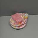 96Pcs Five is a Vibe Birthday Party Decorations Boho Groovy 5th Birthday Plates and Napkins Tableware Sets Rainbow Arch Retro Hippie Party Supplies for Girls 5 Years Old Party Serves 24