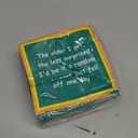 100 Pcs Funny Cocktail Napkins with Humor Sayings 5 x 5 Fun bar Beverage Paper Cocktail Napkins Adult Disposable Decorative for Wedding Birthday Picnic Party