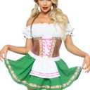 Leg Avenue Women's Gretchen Costume Dirndl Dress Oktoberfest Outfits Women