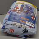 NoJo Marvel Spiderman Spidey and his Amazing Friends Spidey Time Red, Blue, and Grey 4 Piece Toddler Bed Set - Comforter, Fitted Bottom Sheet, Flat Top Sheet, and Reversible Pillowcase