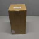 Bedside Table Lamp with Touch Control & USB C+A Charging Ports LED Desk Lamp with 2 AC Outlets, Minimalist Nightstand Light with Black Fabric Shade for Bedroom, Living Room, Office, Black