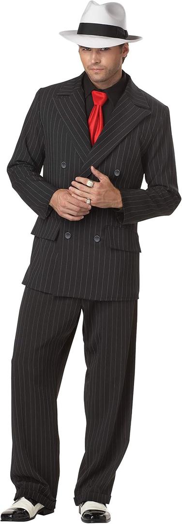 California Costumes Men's Mob Boss Adult (X-Large, Black)