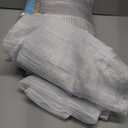 HLC.ME Broadway Stripe Decorative Sheer Light Filtering Grommet Window Treatment Curtain Drapery Panels for Bedroom & Living Room - Set of 2 Panels (54 x 84 inches Long, White)