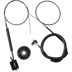 Forwinparts Power Sliding Door Cable with Pulley Wheel Left or Right Door for Honda Odyssey 2011 2012 2013 2014 2015 2016 2017 72546-TK8-A01 without Motor 72546TK8A01