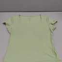 Womens Square Neck Short Sleeve Casual Tshirts Tops Summer Going Out Work Cute Fitted Shirts Trendy 2025 (X-Large,Olive Green)