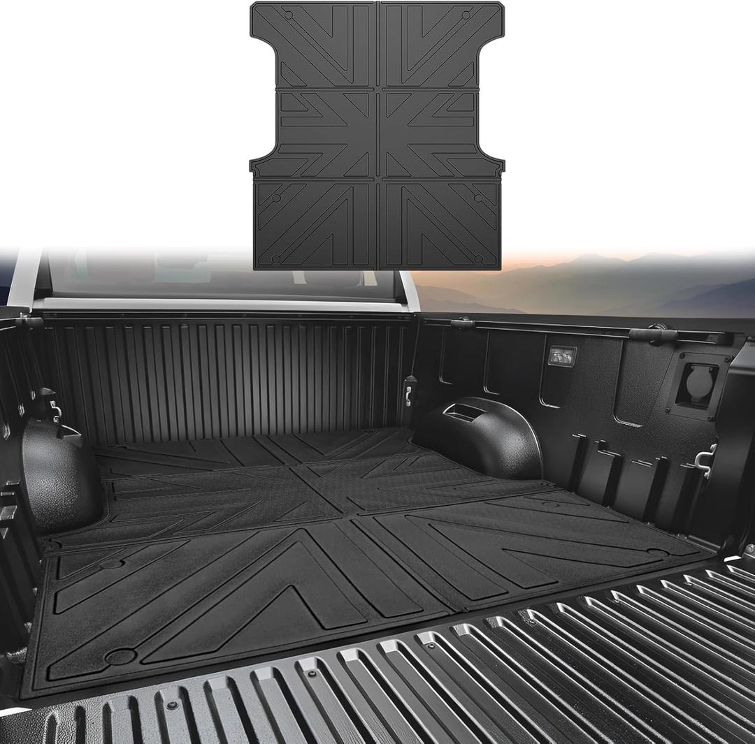 Bed Mat Compatible with 2022-2025 Toyota Tundra 5.5FT Truck Bed Liner Pickup Car Truck Potector for 2022-2025 Toyota Tundra Accessories(22-25 Tundra 5.5FT)