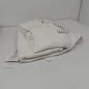 Threadmill Luxury Cotton Blankets for Queen Size Bed | All-Season 100% Cotton Queen Size Blanket | Herringbone Cozy, Soft Breathable Fall Thermal Blanket fits Full Size Bed | Tusk White