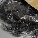 Thiccywoov 20 Inch Black Halloween Wreath Artificial Norfolk Pine