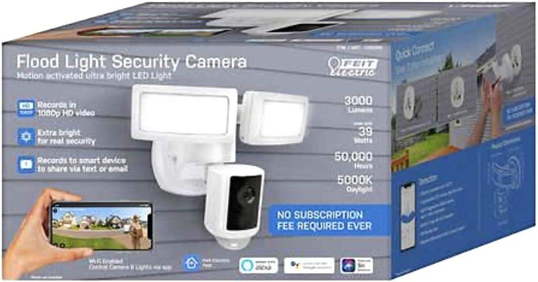 Feit Electric LED 1080P HD Smart Flood Light Security Camera