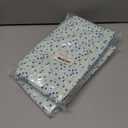 2 x Cosmetic bag Makeup bag Preppy Cute Corduroy Toiletry bag for women travel essentials (Flower black)