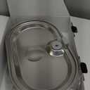 3.4Gal Dog Water Fountain for Large Dogs, 13L Stainless Steel Large Pet Fountain with Deeper & Wider Drinking Area, Automatic Dog Water Bowl Dispenser with Water Window (Silver)