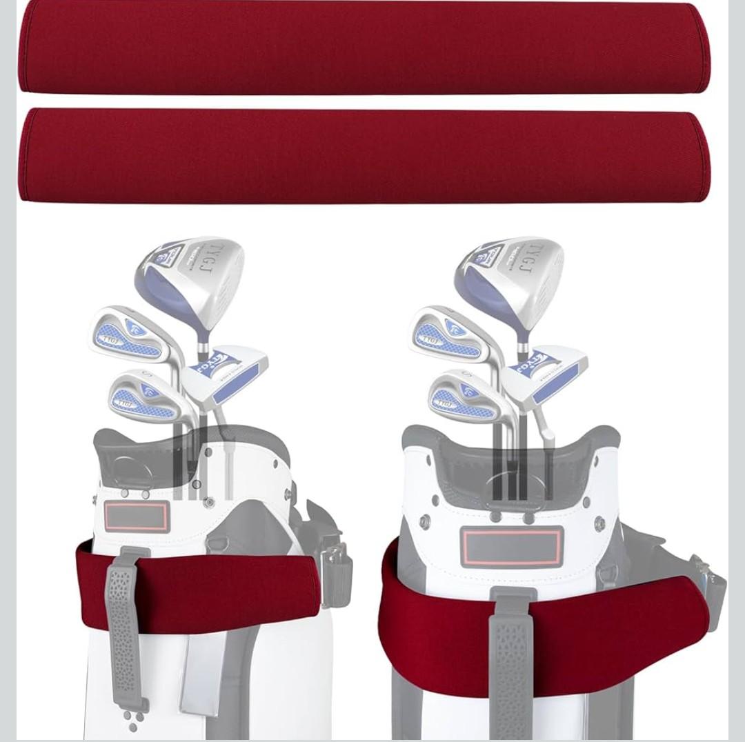 Urgown Golf Cart Strap Sleeve, Protect Your Golf Bag from Wear and Dirt - Premium Material, Simple Design, Easy to Install, Universal Fit