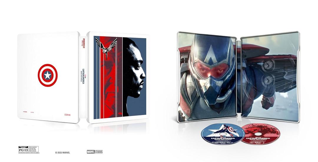 Captain America: Brave New World - 4K + Blu-ray + Digital