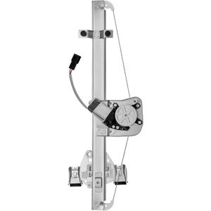 BDFHYK 741-388 Power Window Regulator with Motor Rear Left for 2007-2013 Chevy Silverado 1500 2500 3500 2007-2013 GMC Sierra 1500 2500 3500 2007 2008 2009 2010 2011 2012 2013 07 08 09 10 11 12 13