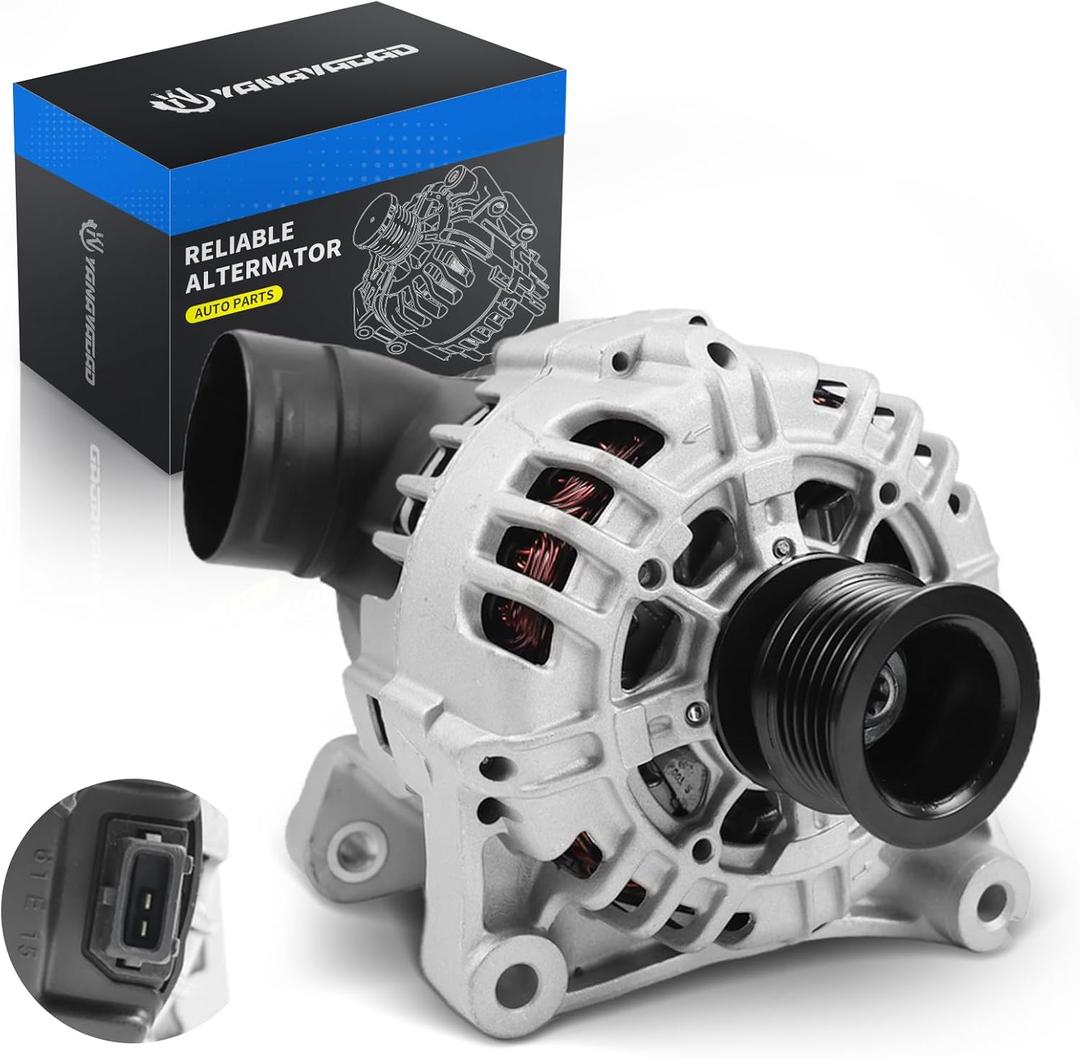 13882 12317501690 Alternator for BMW 320i 323i 325i 328i 330i 525i 528i 530i X5 Z3 L6 2.2L 2.5L 2.8L 3.0L 1997 1998 1999 2000 2001 2002 2003 2004 2005 2006, Replace for BMW E46 E36 Series