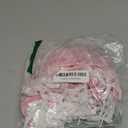 Shappy 1000 Pieces Christmas Ornament Hooks Ornament Hangers Precut Cord Easy Locking with Snap Precut Hanging Ropes for Christmas Tree Holiday Party Decoration Strings(Pink, White)